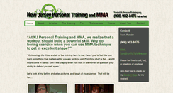 Desktop Screenshot of njpersonaltraining.org